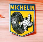 Geëmailleerde Michelin-plaat, Verzamelen, Ophalen of Verzenden, Zo goed als nieuw, Reclamebord