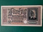 50 Reichsmark Duitsland WWII, Postzegels en Munten, Ophalen of Verzenden, Duitsland, Los biljet