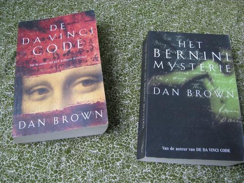 Dan Brown bernini mysterie en da vinci code, Boeken, Thrillers, Gelezen, Nederland, Ophalen of Verzenden
