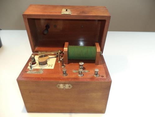 Geneeskundig antiek instrument electro therapie neurologie, Antiek en Kunst, Antiek | Gereedschap en Instrumenten, Ophalen of Verzenden