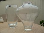 2 vases verre leonardo, Nieuw, Glas