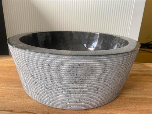 Waskom  natuursteen (beetje transportschade), Huis en Inrichting, Badkamer | Badtextiel en Accessoires, Nieuw, Ophalen