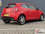 Alfa Romeo MiTo 1.4 T | Leder | Climate | Cruise | PDC | APK, Auto's, Alfa Romeo, Zwart, Elektrische ramen, Bedrijf, Handgeschakeld