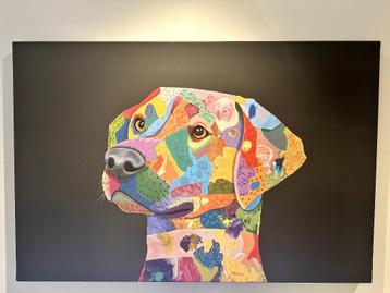 Digitaal kunstwerk Pop-Art,  Rhodesian Ridgeback, Uniek beschikbaar voor biedingen