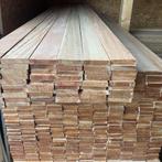 Bangkirai hardhouten Geschaafde/Gladde planken 18x90mm 3,6M1, Doe-het-zelf en Bouw, Geïmpregneerd, Minder dan 25 mm, Verzenden