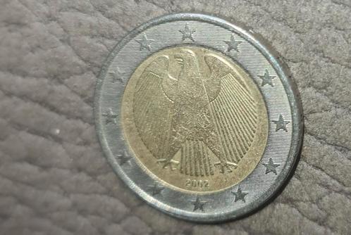 Zeldzame 2 euromunt 2002 Duitse Federale Adelaar, Postzegels en Munten, Munten | Europa | Euromunten, 2 euro, Ophalen of Verzenden