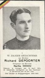 Wielrenner Oudtsrijder 40/45 Richard Depoorter, Ophalen