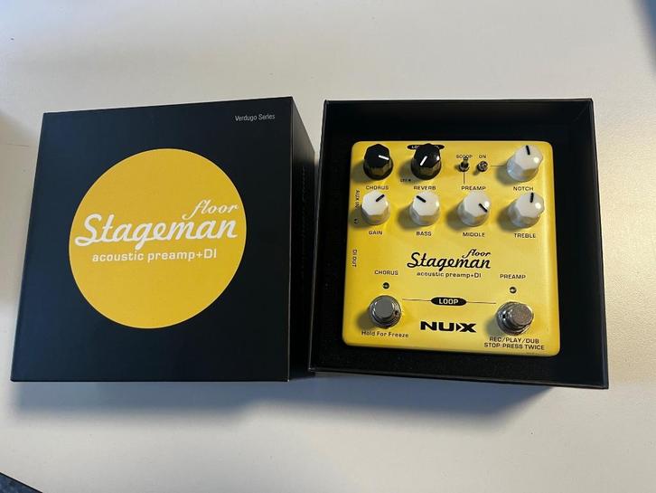 NuX Stageman vloer (NAP-5), Muziek en Instrumenten, Effecten, Chorus, Reverb, Volume, Overige typen, Multi-effect, Ophalen of Verzenden