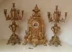 Antieke bronzen schouwset, Antiek en Kunst, Ophalen