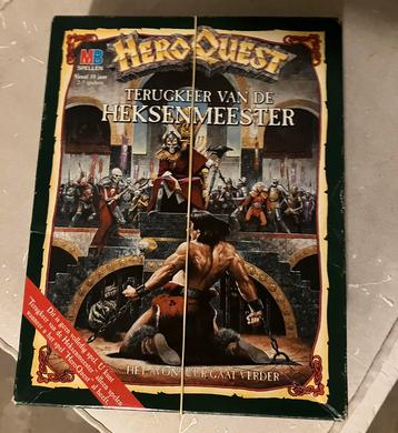 Hero Quest - De Terugkeer van de Heksenmeester (nieuw!) beschikbaar voor biedingen