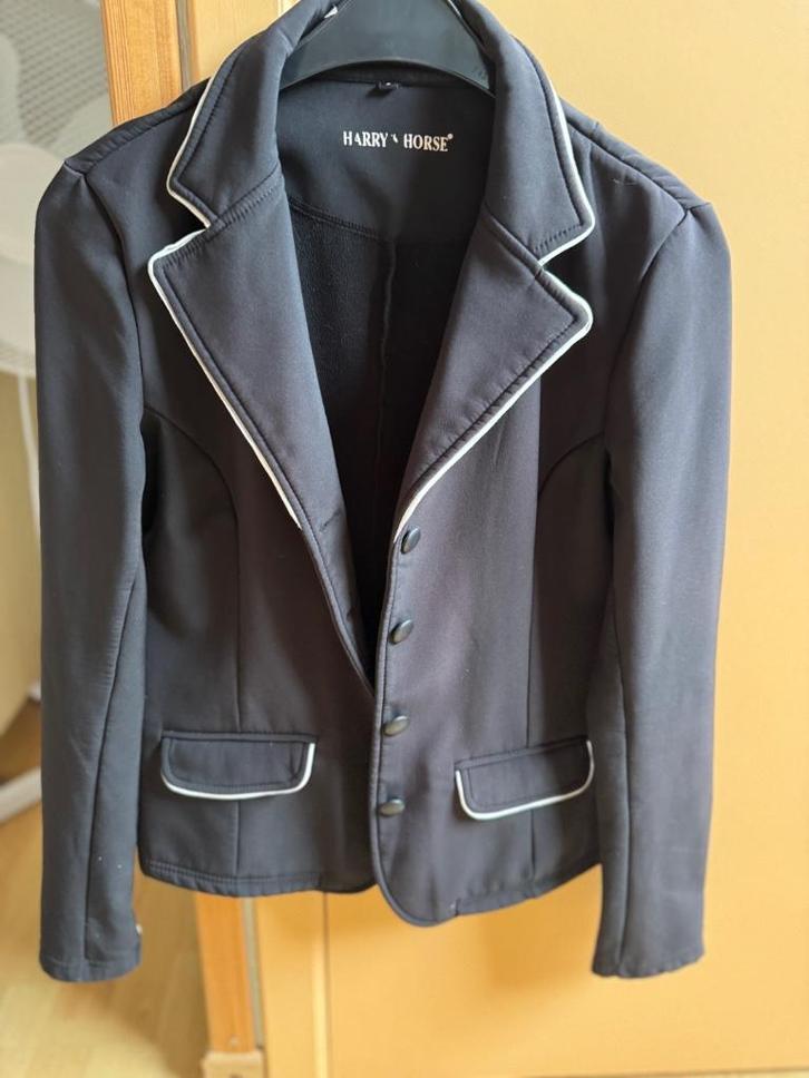Wedstrijdjas Harry’s horse, Dieren en Toebehoren, Paardrijkleding, Zo goed als nieuw, Dames, Kinderen, Bovenkleding, Ophalen of Verzenden