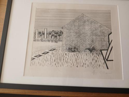 Roger Raveel, Antiek en Kunst, Kunst | Etsen en Gravures, Ophalen