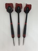 Darts pijlen Brass pijlen Zwart Rood - 22 gram, Sport en Fitness, Darts, Ophalen of Verzenden, Gebruikt, Pijlen