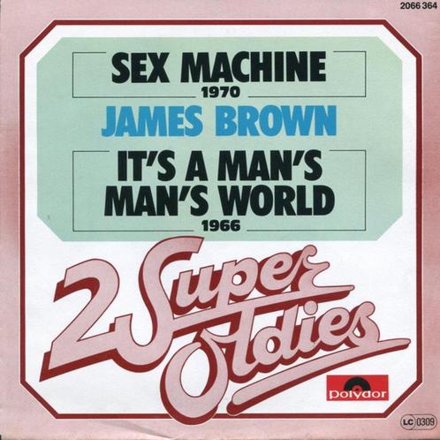 James Brown – Sex Machine / It's A Man's Man's World ( 45T ), CD & DVD, Vinyles | R&B & Soul, Enlèvement ou Envoi