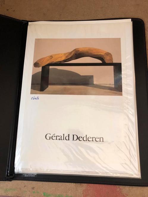 Gerald Dederen - artistiek dossier - 1982, Antiek en Kunst, Curiosa en Brocante, Ophalen of Verzenden