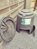 Compostvat 280 liter met beluchting en haak, Ophalen, Gebruikt