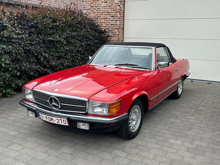 Mercedes 280SL, Auto's, Mercedes-Benz, Particulier, SL, Centrale vergrendeling, Benzine, Cabriolet, 2 deurs, Handgeschakeld, Rood