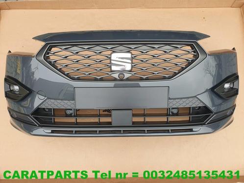 5FJ807221D fr bumper tarraco fr voorbumper LC7Q Delphingrau, Auto-onderdelen, Carrosserie, Bumper, Voor, Gebruikt