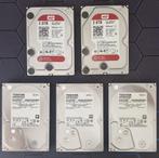 Set van 5 HDD - 2TB (3x Toshiba + 2 WD Red), Computers en Software, Harde schijven, Intern, Gebruikt, Server, Ophalen of Verzenden