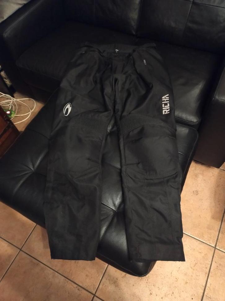 Richa motorbroek xxl man - eerder maat xl, Kleding | Heren, Jassen | Winter, Zo goed als nieuw, Overige maten, Zwart, Ophalen of Verzenden