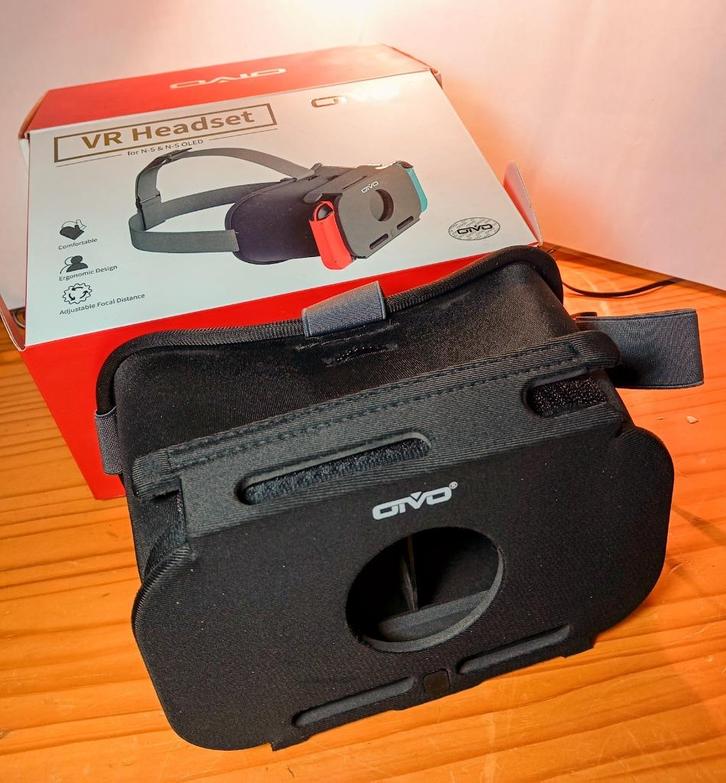 OIVO VR HEADSET for Nintendo Switch, Games en Spelcomputers, Spelcomputers | Nintendo Consoles | Accessoires, Zo goed als nieuw