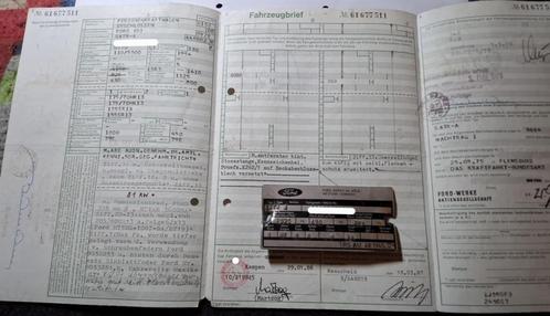 Jeux papier ford escort mk2 2000cc, Auto diversen, Handleidingen en Instructieboekjes, Ophalen