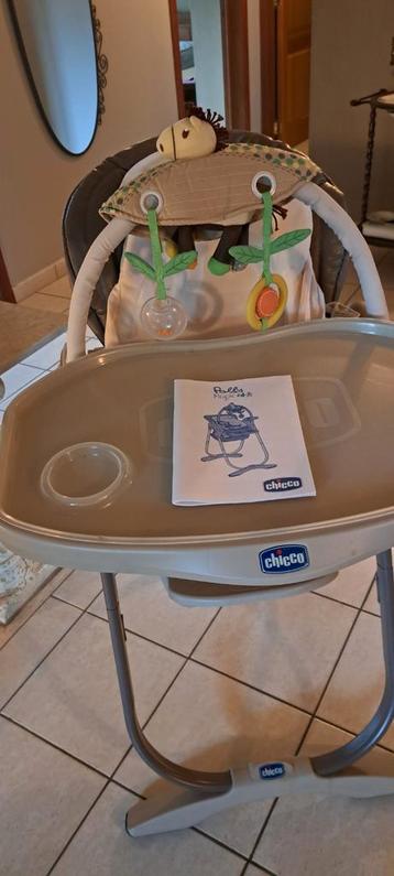 Eetstoel chicco, Kinderen en Baby's, Kinderstoelen, Ophalen, Zo goed als nieuw