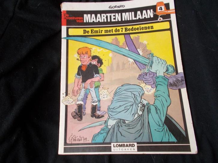 Maarten Milaan en Airborne 44 (2 strips in het Nederlands), Boeken, Stripverhalen, Zo goed als nieuw, Meerdere stripboeken, Ophalen