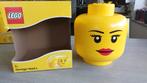 Lego opberghoofd meisje large, Ophalen of Verzenden, Zo goed als nieuw, Lego
