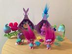 Trolls kapsalon + enkele extra's - Les Trolls - Hasbro, Ophalen of Verzenden, Gebruikt, Overige typen