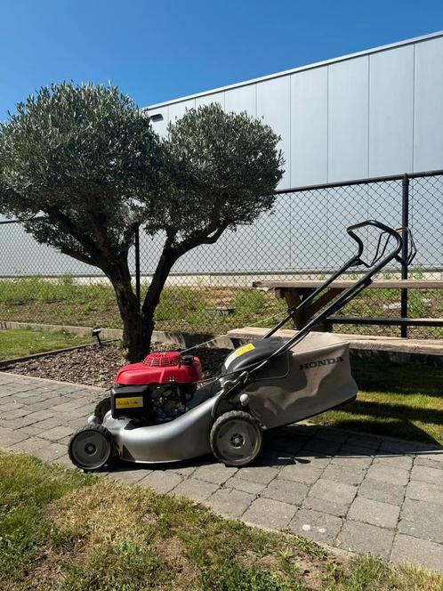 Grasmaaier Honda HRG466C-SKEH, Tuin en Terras, Grasmaaiers, Gebruikt, Benzine-grasmaaier, 40 t/m 49 cm, Opvangzak, Ophalen