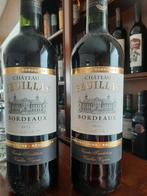 2x Château Feuillas Bordeaux 2015 – Vieilles Vignes, Ophalen of Verzenden, Zo goed als nieuw, Rode wijn