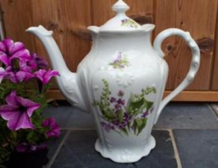 Mooie oude Koffie of theepot, Antiek en Kunst, Antiek | Servies los, Ophalen