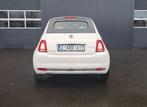 Fiat 500C Cabrio/Milde Hybride/Navigatie/Leder 12078km, Auto's, Fiat, Voorwielaandrijving, Gebruikt, Cabriolet, Beige