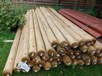 40st nieuwe Ronde palen 3m lang diameter 10cm geïmpregneerd., Enlèvement ou Envoi, Neuf, Poteaux