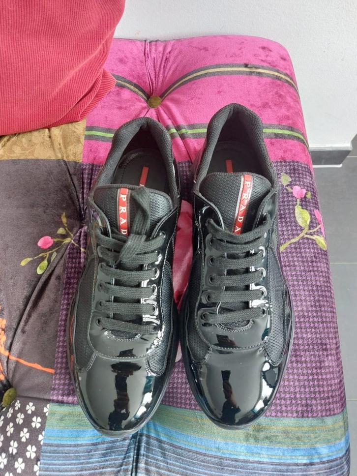 Prada Linea Rossa – America’s Cup Sneakers (réf. 4E3400), Vêtements | Hommes, Chaussures, Comme neuf, Chaussures à lacets, Noir