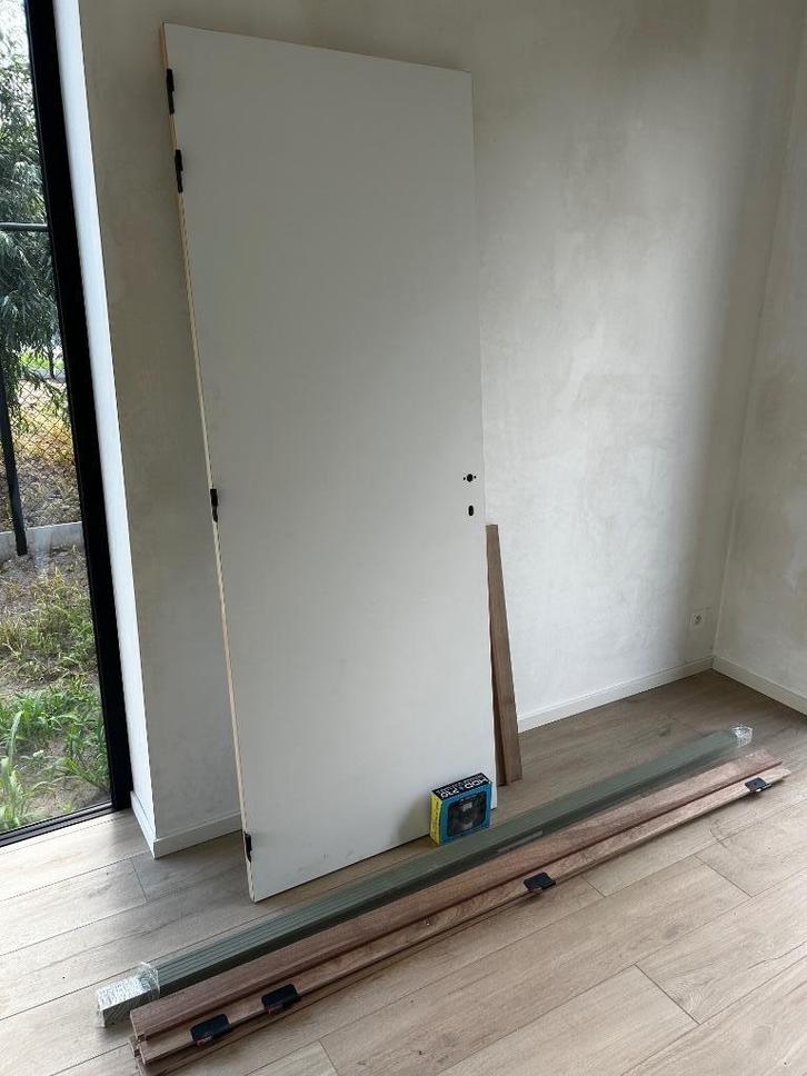 Nieuwe stylistische binnendeur, slot, kruk, cassement, lijst, Doe-het-zelf en Bouw, Deuren en Vliegenramen, Nieuw, Binnendeur