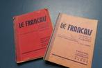 2 Boeken Le Français, première partie, partie complementaire, Livres, Livres scolaires, Utilisé, Enlèvement ou Envoi, Français