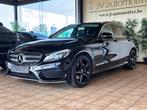 Mercedes C180d - 2018 - 118000km - AMG pack - LEDER - CAMERA, Achterwielaandrijving, 4 cilinders, 1600 cc, Zwart
