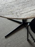 Tafel travertin, Huis en Inrichting, Tafels | Eettafels, Ophalen, Overige materialen, 100 tot 150 cm, Rond
