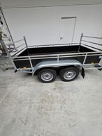 NIEUWE dubbelassige aanhangwagen van 2,54 m x 1,30 m - Inclu, Auto diversen, Aanhangers en Bagagewagens, Ophalen, Nieuw
