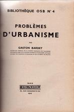 STEDENBOUWKUNDIGE PROBLEMEN door Gaston BARDET (Dunod 1941), Ophalen, Zo goed als nieuw, BARDET, Bouwkunde