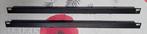 Zwart paneelpaneel voor flightcase fly case 19" 0.5u, Ophalen of Verzenden, Gebruikt, Licht