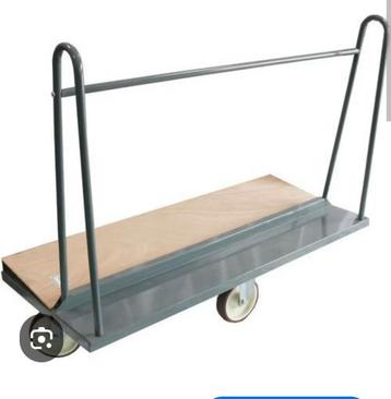 Ophaal 7/04 Platenkar manutan expert quasi ongebruikt 500kg, Enlèvement ou Envoi, Comme neuf