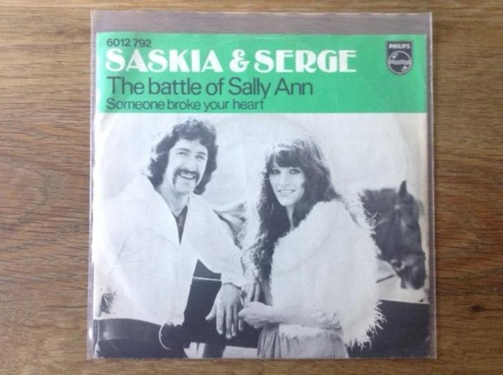 single saskia & serge, Cd's en Dvd's, Vinyl Singles, Single, Pop, 7 inch, Ophalen of Verzenden