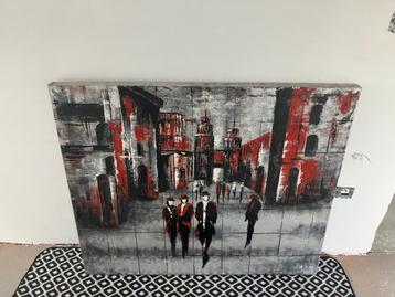 Modern schilderij in prima staat beschikbaar voor biedingen