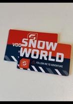 Skipas 2 SnowWorld geldig tot februari 2026, Sport en Fitness, Snowboarden, Ophalen of Verzenden, Zo goed als nieuw, Overige typen
