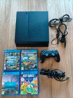 PlayStation 4 – 1TB + 4 games, Games en Spelcomputers, Ophalen, Gebruikt
