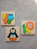 Houten puzzels dieren, Ophalen