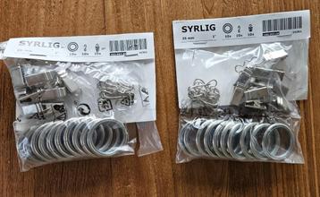 Crochets à rideaux SYRLIG, Enlèvement ou Envoi, Neuf